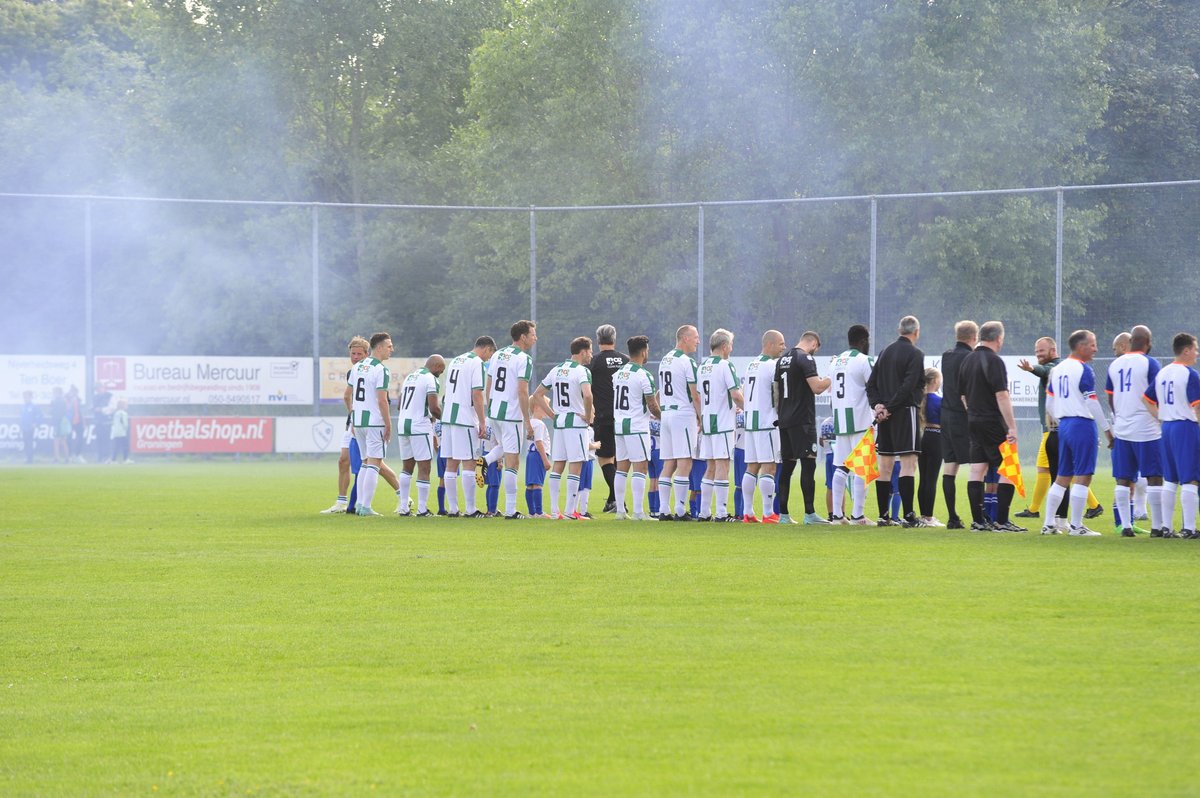Oud FC Groningen wint van RTV Noord sterrenteam