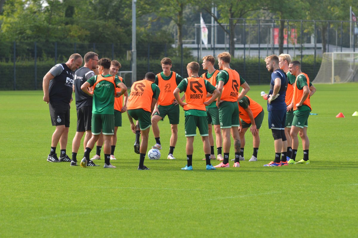 Foto's training FC Groningen