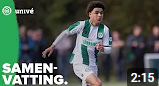 Samenvatting FC Groningen o19 - GA Eagles o19