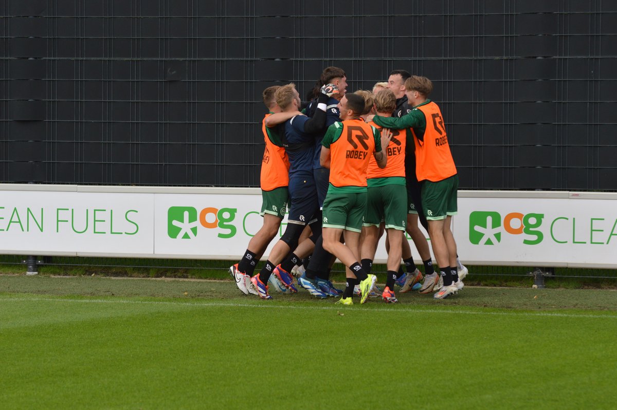 Foto's training FC Groningen