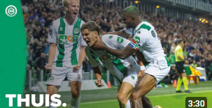 WILLUMSSON DOET HET! - FC Groningen - Feyenoord (2-2) - Thuis