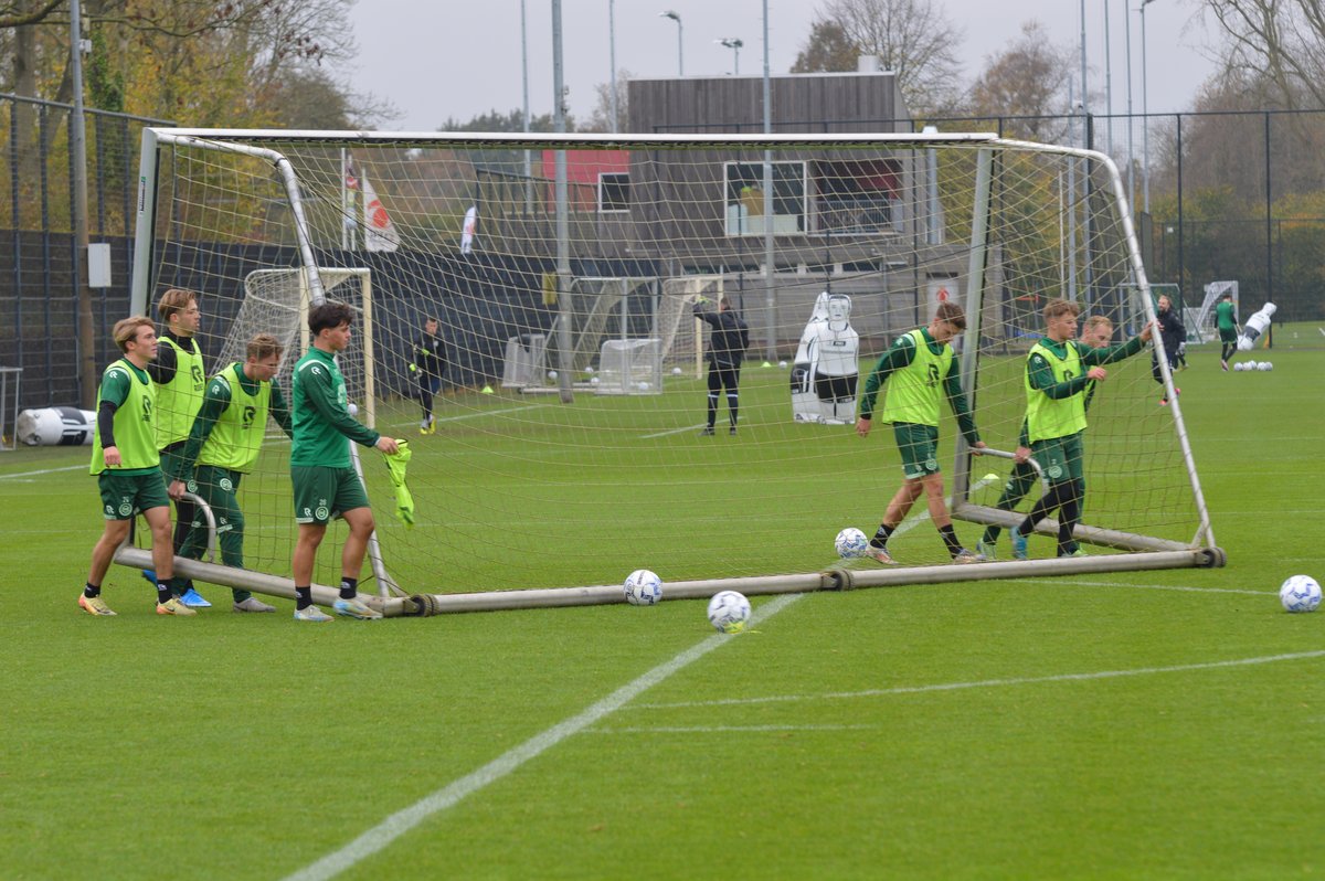 Training FC Groningen hedenmorgen