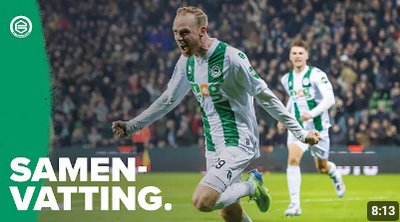 Interviews na FC Groningen - Sparta Rotterdam + samenvatting