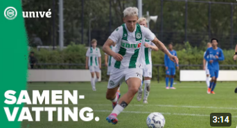 Samenvatting FC Groningen o21 - ADO Den Haag o21