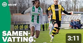 Samenvatting FC Groningen o21 - Vitesse o21