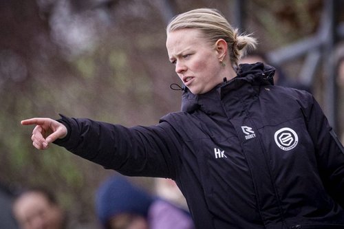 Henderika Kingma manager FC Groningen Vrouwenvoetbal.