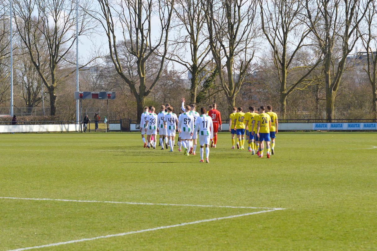 FC Groningen o21 kan niet winnen van SC Cambuur o21