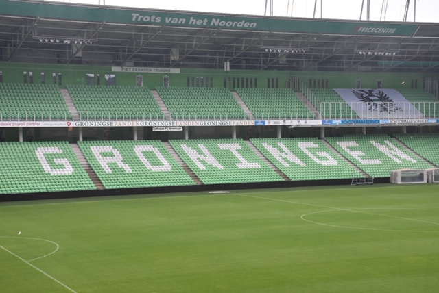 FC Groningen-trainer Dick Lukkien: ’De steeds vroeg uitverkochte Euroborg is een groot compliment aan deze groep’